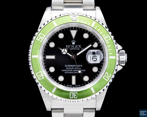 rolex kermit green|Rolex green bezel submariner.